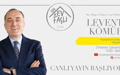 Genel Müdürümüz Levent Kömür, İşte #EvFaslı Programına konuk oldu