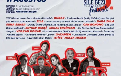 35. Uluslararası Şile Bezi Kültür ve Sanat Festivali 29 Temmuz’da Başlıyor!