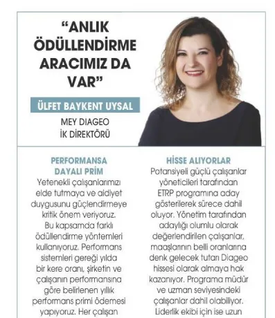 Capital Dergisi / "ANLIK ÖDÜLLENDİRME ARACIMIZ DA VAR"