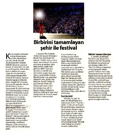 Millliyet / Birbirini tamamlayan şehir ile festival